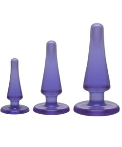 Crystal Jellies Anal Initiation Kit Purple