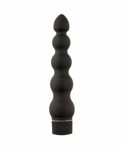 Black Magic 7 Inch Ribbed Vibrator