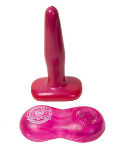 Rump Shakers Small Vibrating Butt Plug Pink Pearl