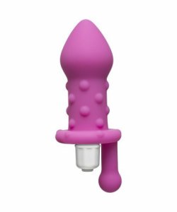 Mood Juicy Beaded Pink Butt Plug