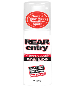 Rear Entry 1.7 Oz Desensitizing Anal Lube