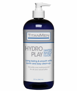 Titanmen Hydro Play Water Based Glide 32 Oz  