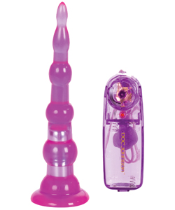 Sliders Short Purple Anal Vibrator