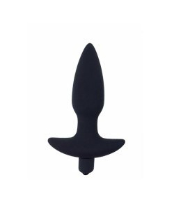 Corked 2 Vibrating Small Butt Plug Charcoal
