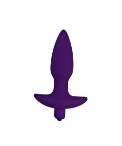Corked 2 Vibrating Small Butt Plug Lavender 