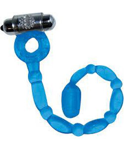 Wet Dreams Deep Snake Ring Anal Beads Blue