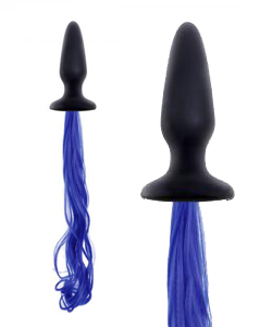 Unicorn Tails Butt Plug Blue