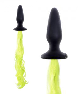 Unicorn Tails Butt Plug Yellow