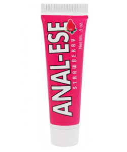 Anal Ese Strawberry Flavored Anal Lube Small  