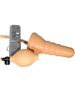 Inflatable Vibrating Expandable Butt Buster