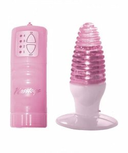 Party Girl Ribbed Jelly Plug Pink