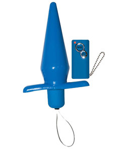 Power Buttplug Remote Control Blue 