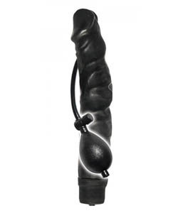 Mack Tuff Inflatable Big Boss Dildo Black