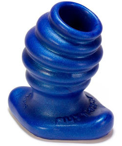 Oxballs Butt Hole Rippled Fuckplug Blue Large