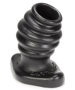 Oxballs Butt Hole Rippled Fuckplug Black Large