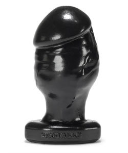 Honcho II Dick Shape Butt Plug Black