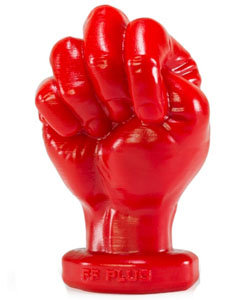 FF Plug 1 Fist Shape Butt Plug Small Red