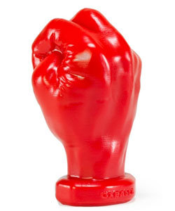 FF Plug II Fist Shape Butt Plug Large Red