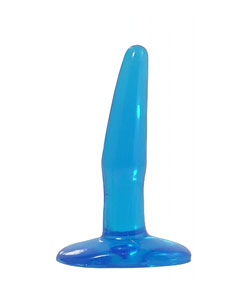 Basix Mini Butt Plug Blue