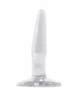 Basix Mini Butt Plug Clear