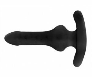 Hump Gear Penetration Butt Plug Black Large