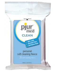 Pjur Med Clean Fleece 25 Count