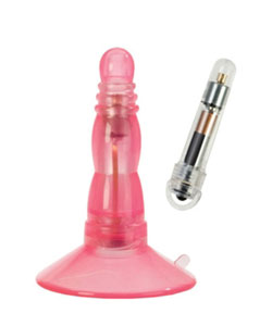 Vibro Play Butt Plug Pink 