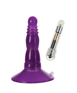 Vibro Play Butt Plug Purple