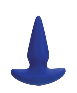 Risque 10 Function Butt Plug Blue