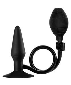 Booty Call Booty Pumper Inflatable Small Plug Black