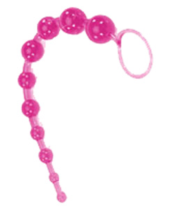 X-10 Pink Jelly Anal Beads