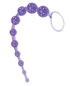 X-10 Purple Jelly Anal Beads