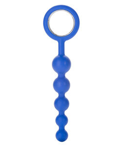 Ride It Up Anal Beads Blue 
