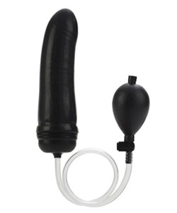 COLT Hefty Probe Inflatatable Butt Plug Black