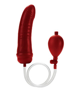 COLT Hefty Probe Inflatatable Butt Plug Red