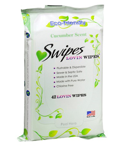 Swipes Cucumber Scented 42 Count 