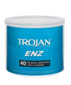 Trojan Enz Lubricated 40 Pack