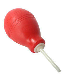 Enema Cleansing Bulb Red