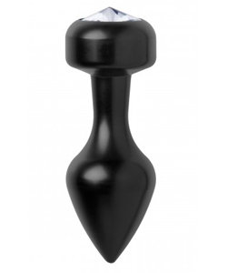 Spade Petite Jewel Aluminum Anal Plug