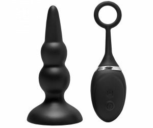 Force 12 Mode Remote Control Silicone Anal Plug