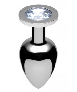 XL Jewel Butt Plug Diamond