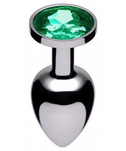 Jewel Butt Plug Emerald