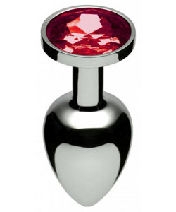 Jewel Butt Plug Ruby