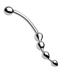 Curved Metal Dildo Wand