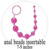 Anal Beads Insertable 7 to 9 Inches