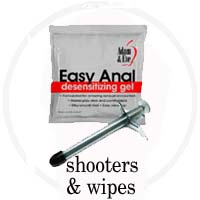 Anal Lube Shooters and Wipes