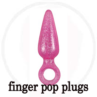 Finger Pop Butt Plugs