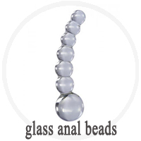 Glass Anal Beads