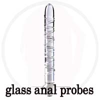 Glass Anal Probes
