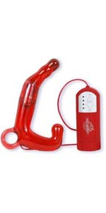 Doc Johnson Mens Pleasure Wand, Red ~ DJ0906-01